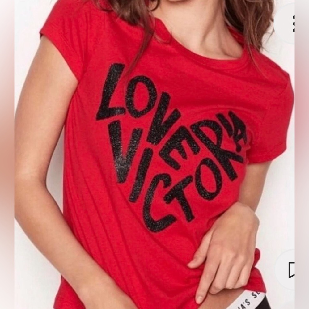 NWT Victoria’s Secret Red Baby Tee